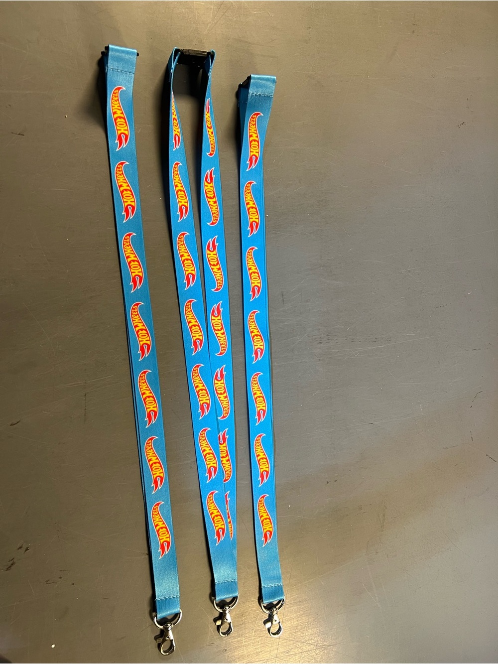 Blue Kids Lanyard with Clip